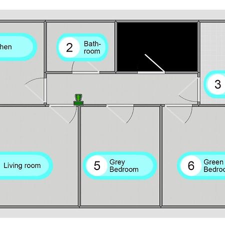 Schones Landleben An Den Lechauen Appartement Thierhaupten Buitenkant foto