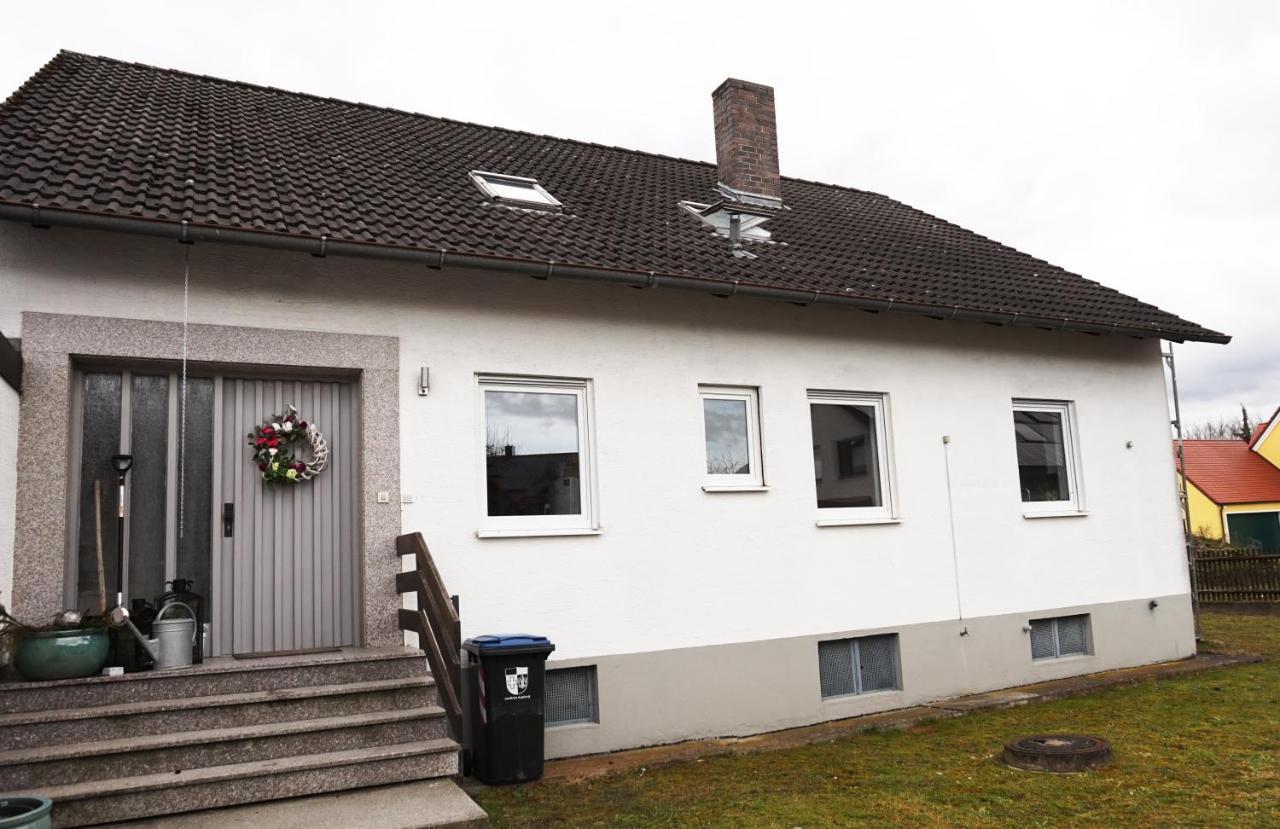 Schones Landleben An Den Lechauen Appartement Thierhaupten Buitenkant foto