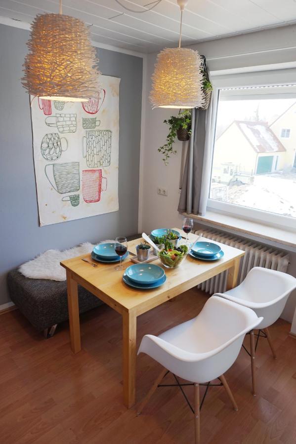 Schones Landleben An Den Lechauen Appartement Thierhaupten Buitenkant foto